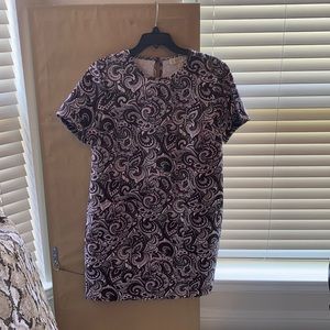 Michael Kors short sleeve printed dress